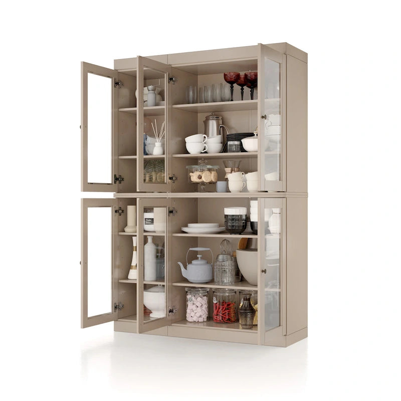Meuble à couverts en bois massif
