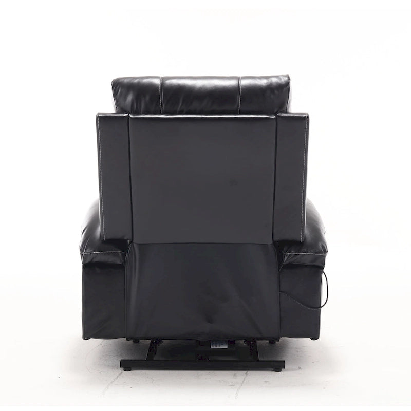 Fauteuil inclinable électrique, massant et chauffant pour personnes âgées