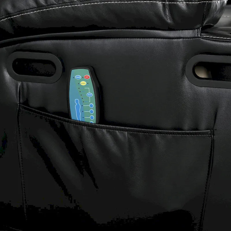 Fauteuil inclinable électrique, massant et chauffant pour personnes âgées