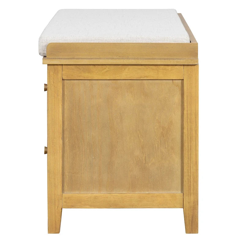 Banc à chaussures rétro