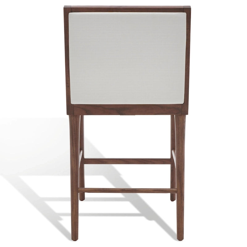 Chaises de bar en lin pour îlot de cuisine (Lot de 2)