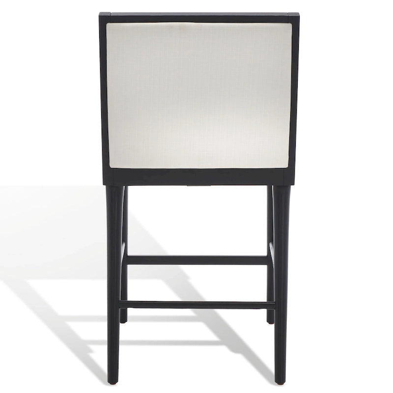 Chaises de bar en lin pour îlot de cuisine (Lot de 2)