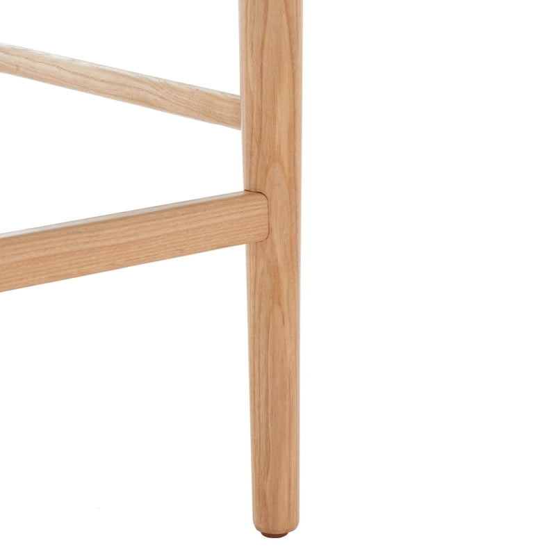 Chaises de bar en lin pour îlot de cuisine (Lot de 2)