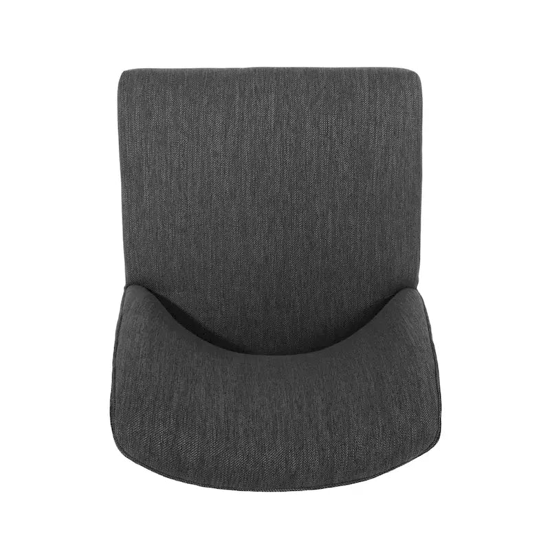 Chaises de salle à manger en bois massif avec revêtement en tissu (Lot de 2)
