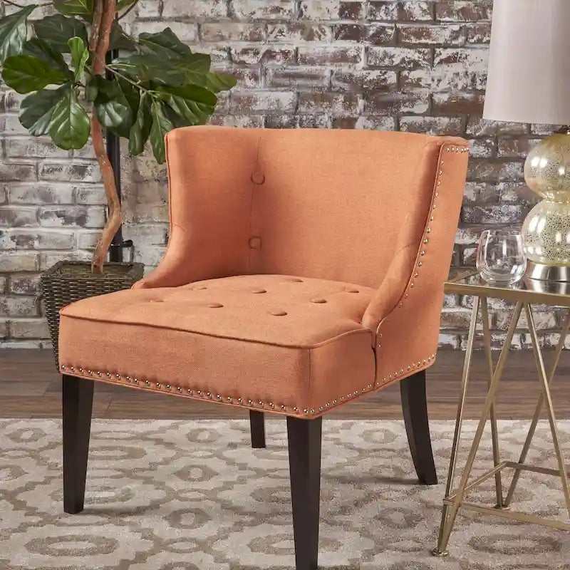 Chaise longue en tissu