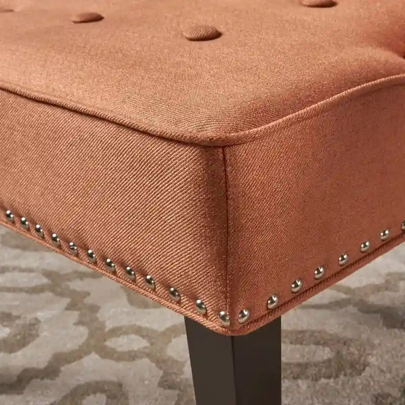 Chaise longue en tissu