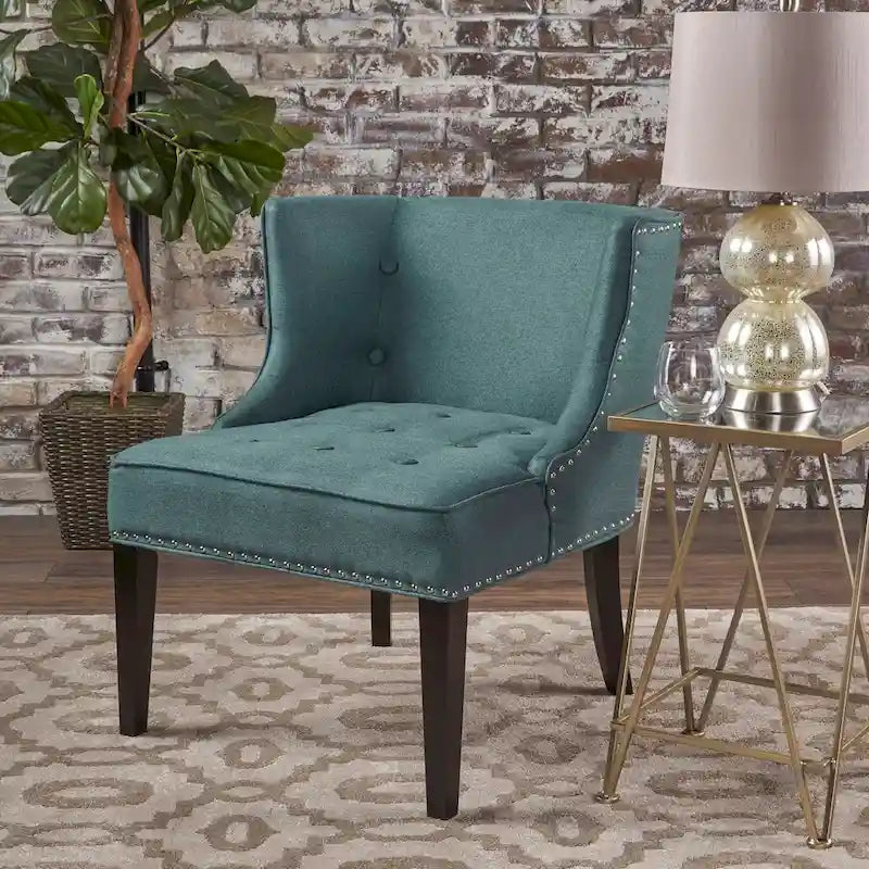Chaise longue en tissu