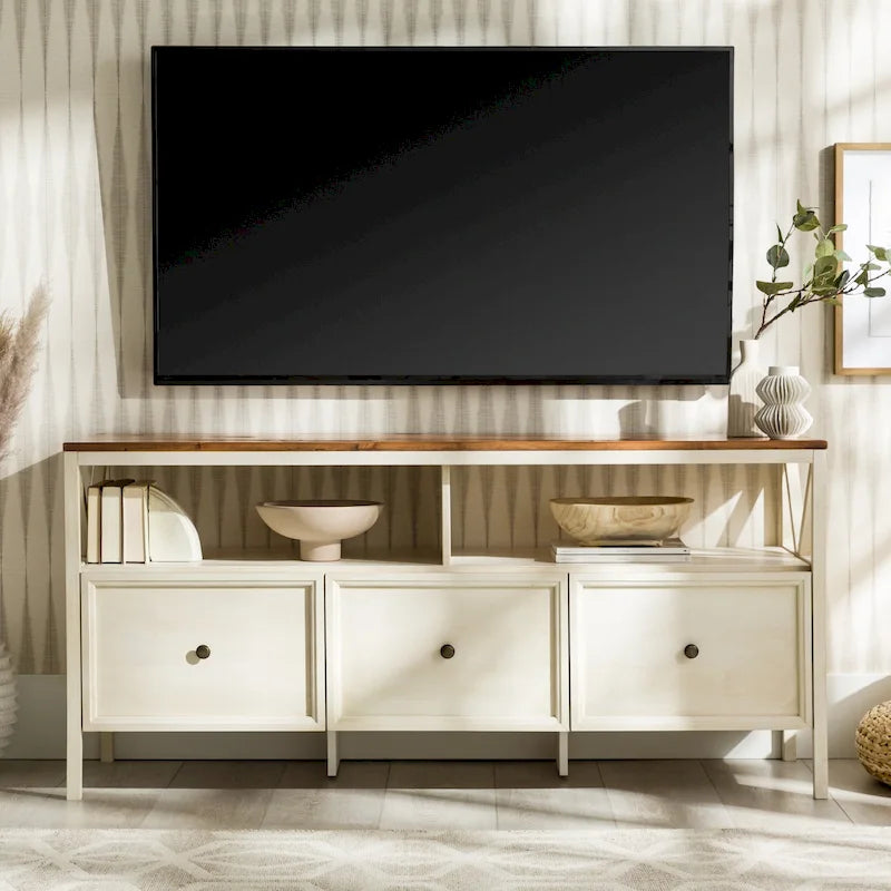 Meuble TV à trois tiroirs