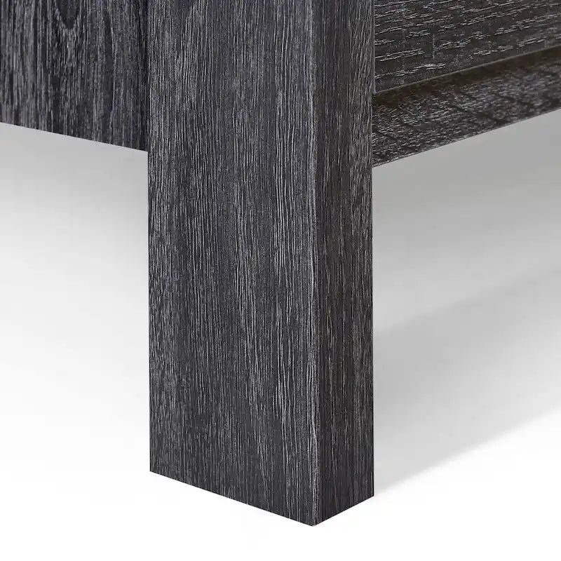 Table de chevet à deux tiroirs de style moderne