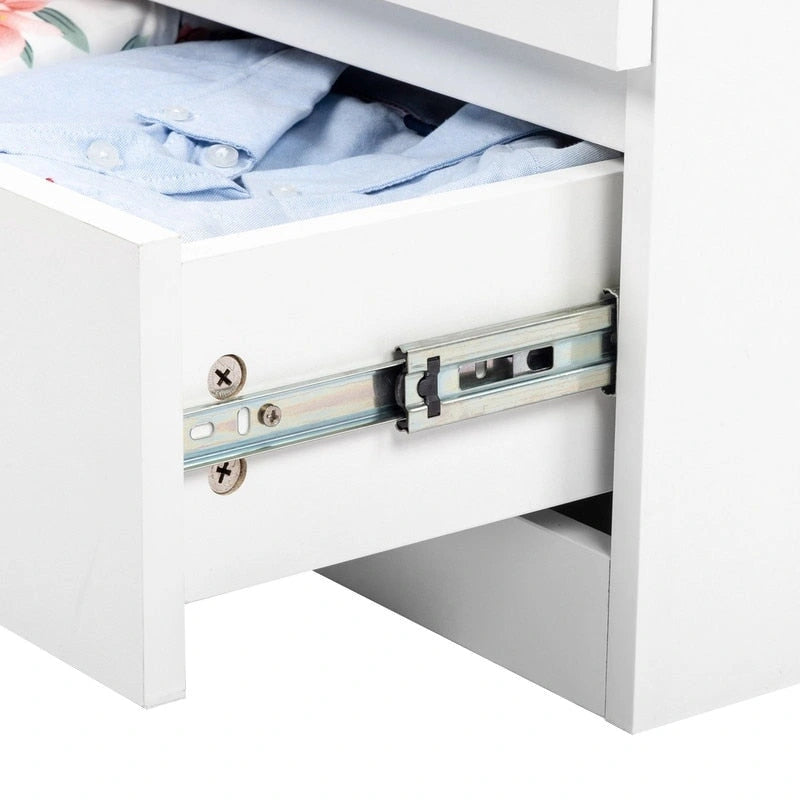 Commode de chambre moderne en bois à 4 tiroirs
