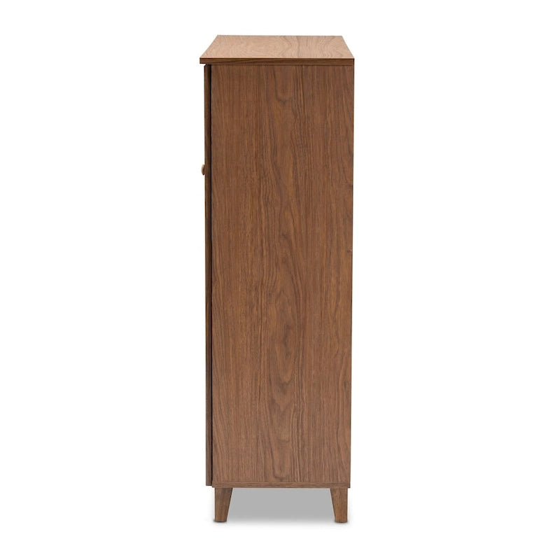 Meuble à chaussures moderne à 11 niveaux en bois