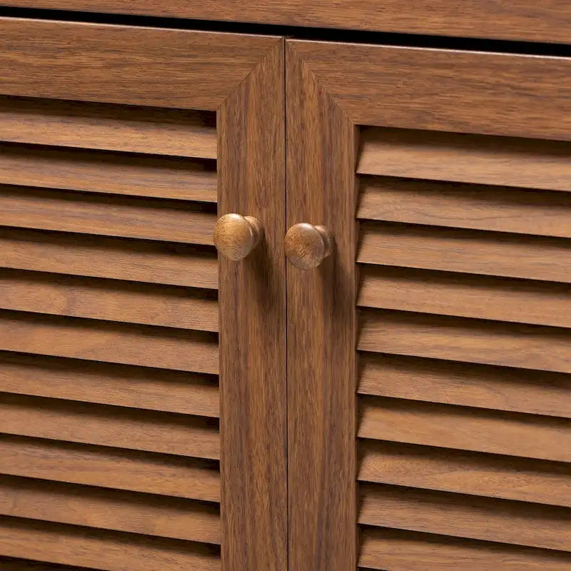 Meuble à chaussures moderne à 11 niveaux en bois