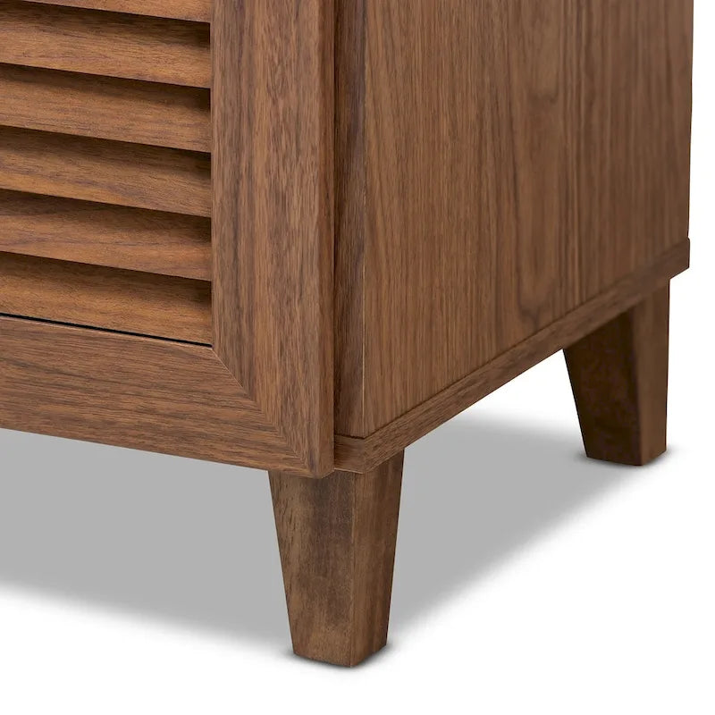 Meuble à chaussures moderne à 11 niveaux en bois