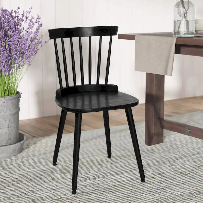 Chaise de salle à manger (à dossier à barreaux)