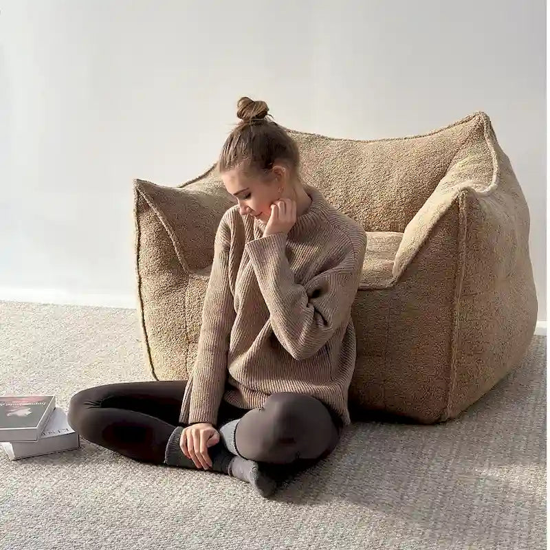Canapé paresseux canapé de salon pouf poire