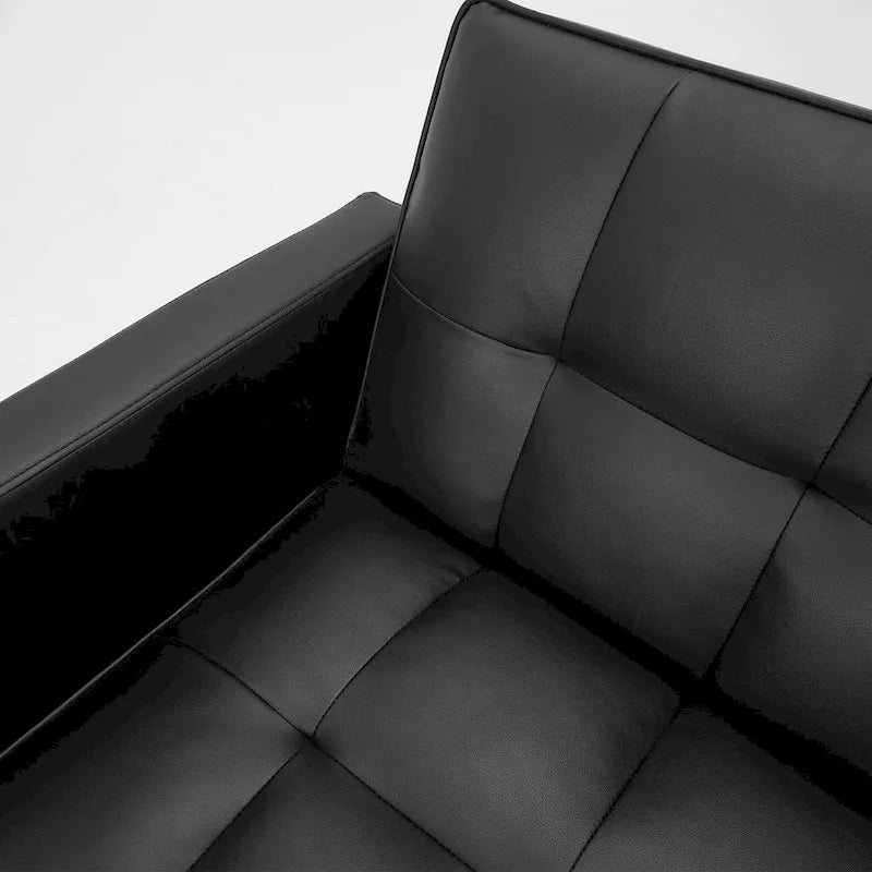 Canapé-lit convertible matelassé moderne