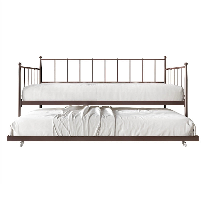 Lit de repos minimaliste en métal (simple)