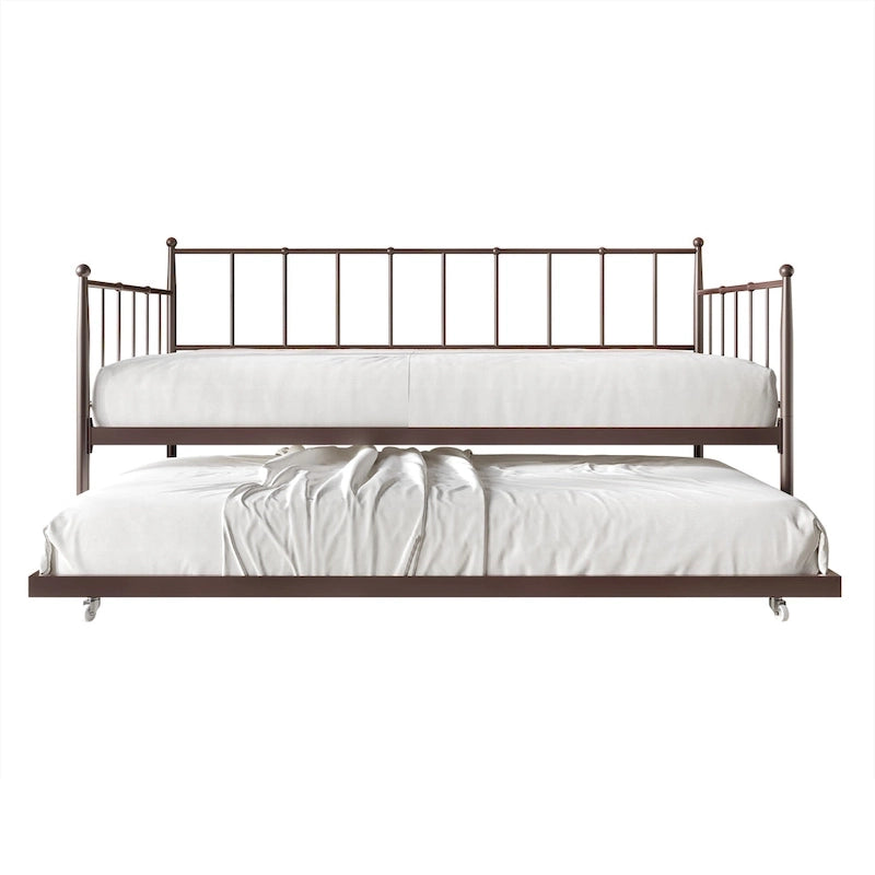 Lit de repos minimaliste en métal (simple)