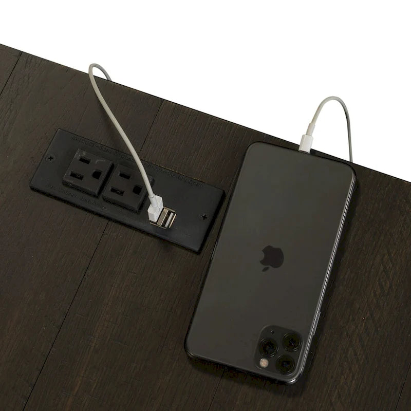 Décor de tableau noir en option | Bureau d'angle