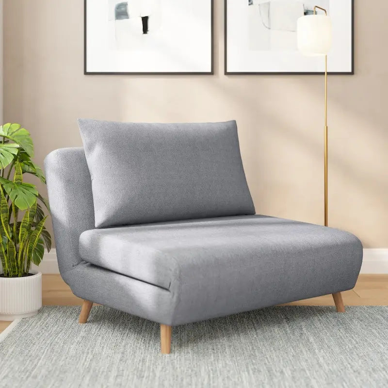 Chaise longue pliable