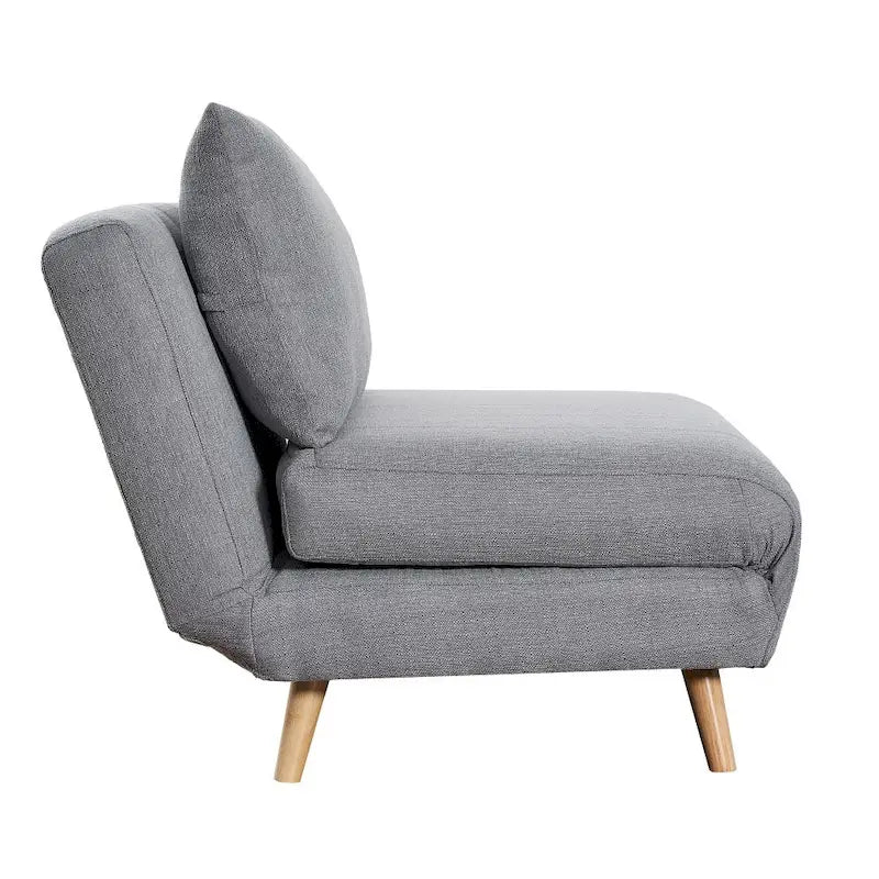 Chaise longue pliable