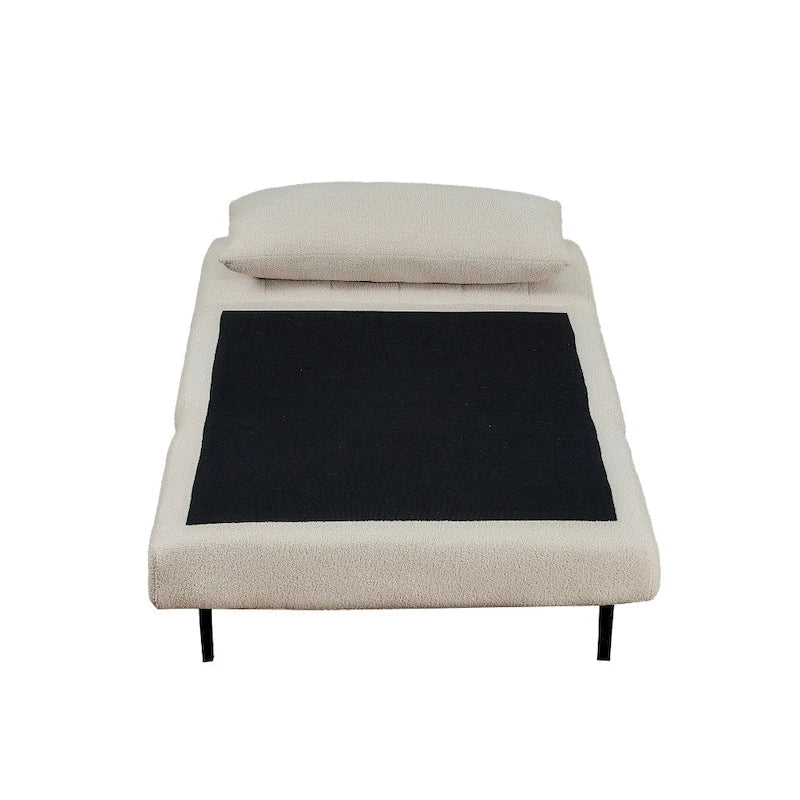Chaise longue pliable