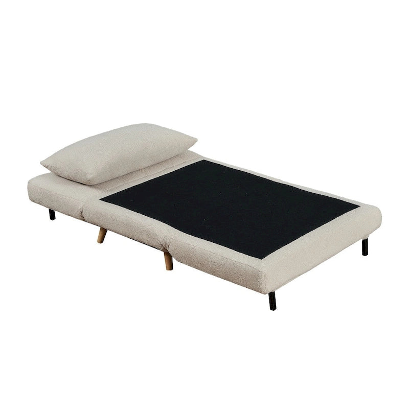 Chaise longue pliable