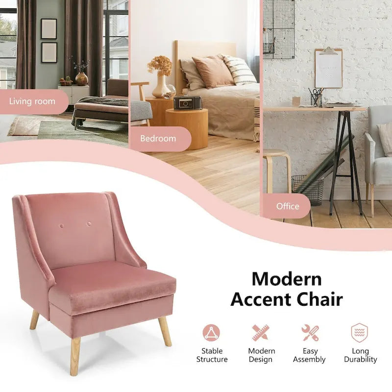 Chaise de loisirs avec accoudoirs incurvés