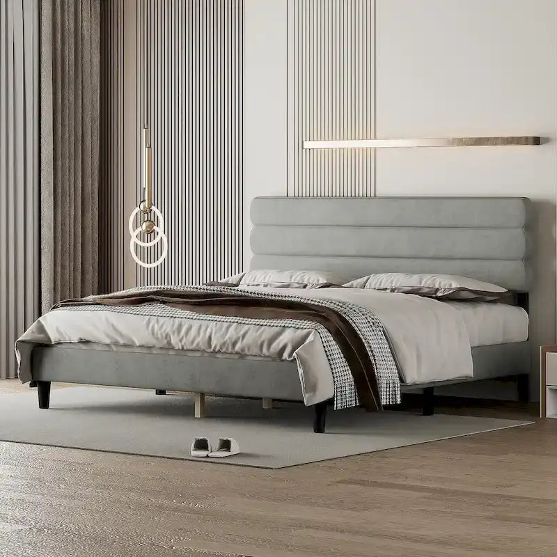 Cadre de lit King Size avec tête de lit