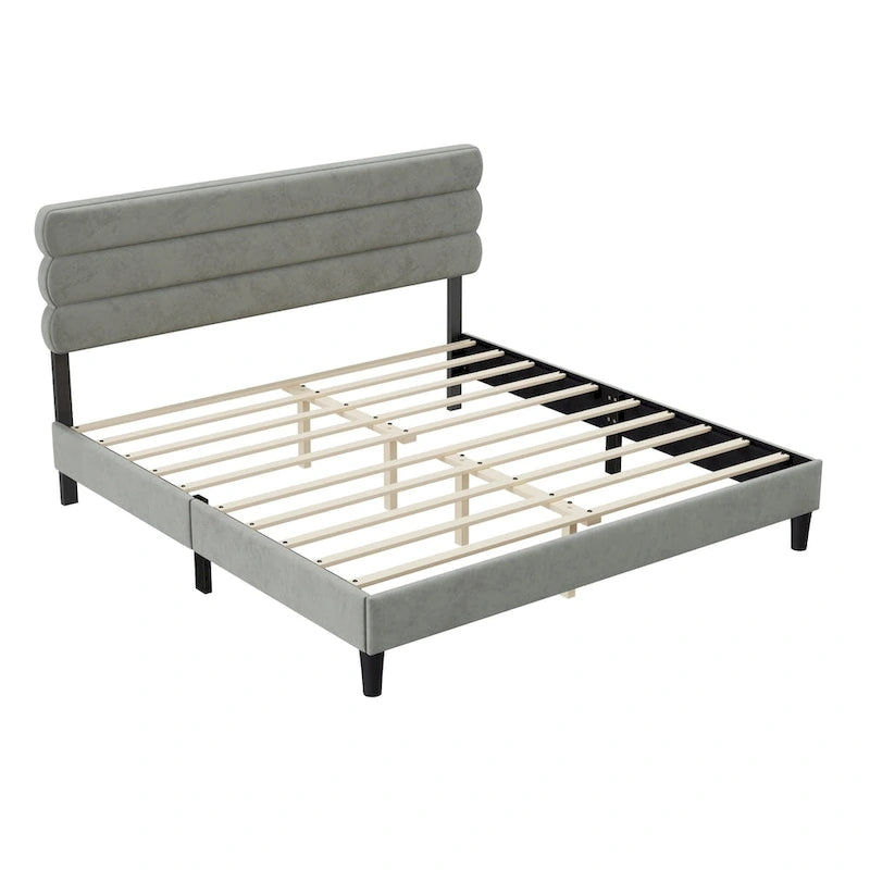 Cadre de lit King Size avec tête de lit
