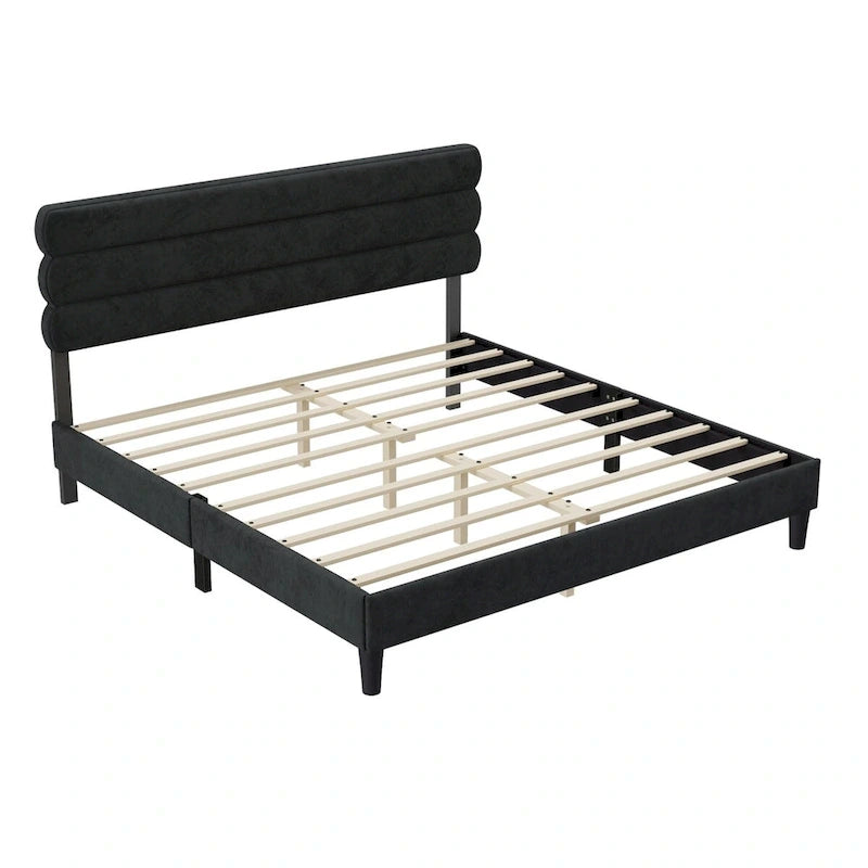 Cadre de lit King Size avec tête de lit