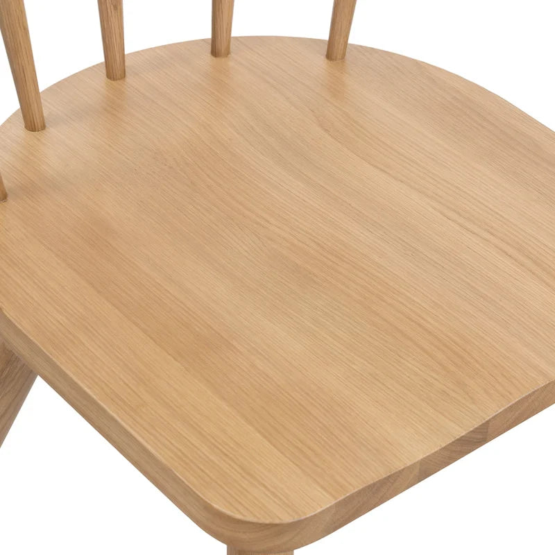 Chaise de salle à manger — Chêne massif