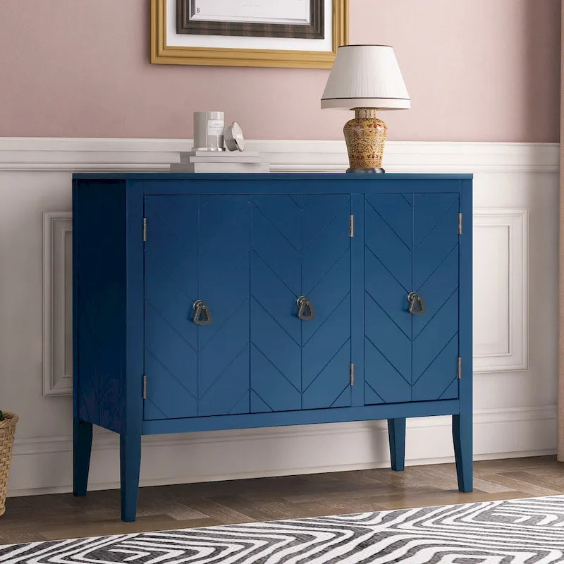 37 Bahut de cuisine de style vintage avec armoire de rangement
