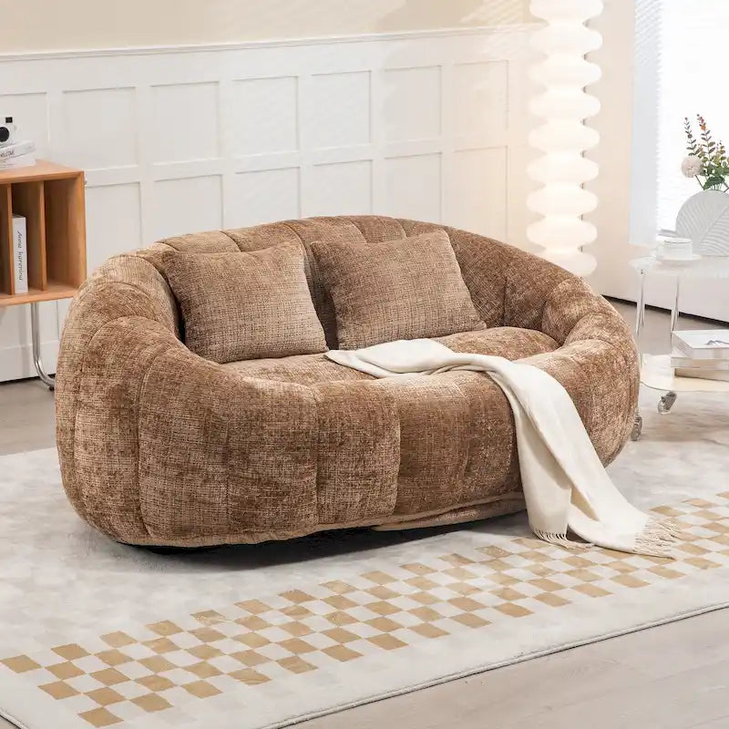 Fauteuil inclinable en chenille durable et confortable