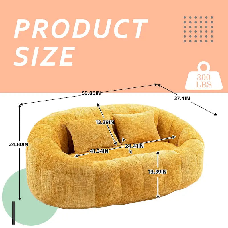 Fauteuil inclinable en chenille durable et confortable