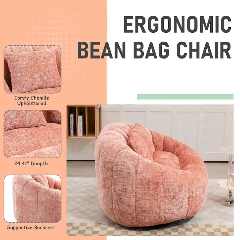 Fauteuil inclinable en chenille durable et confortable