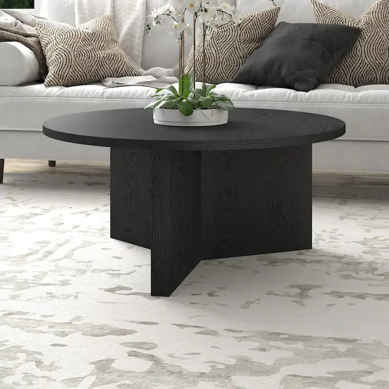 Table basse ronde