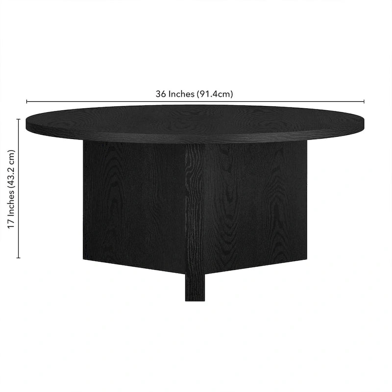 Table basse ronde