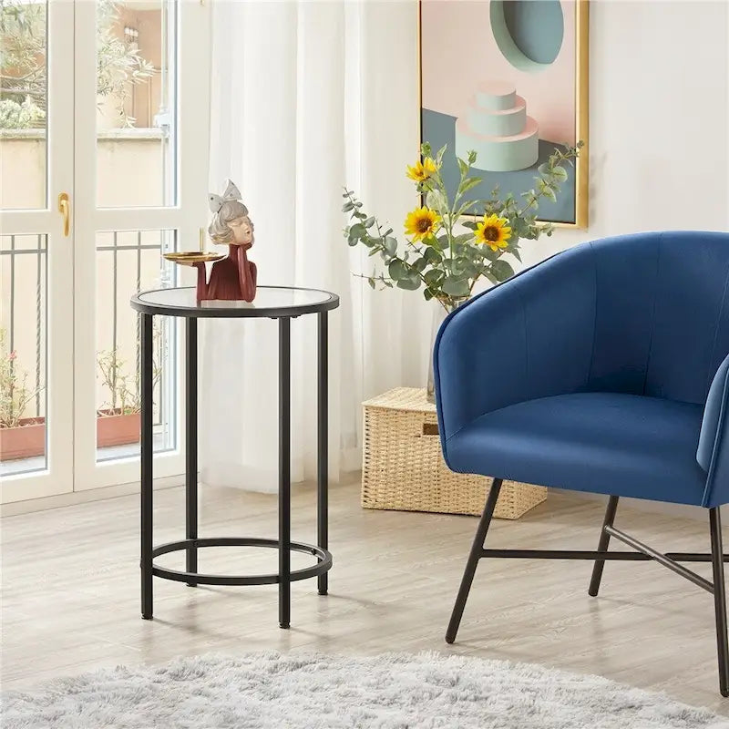 Table d'appoint/de chevet ronde